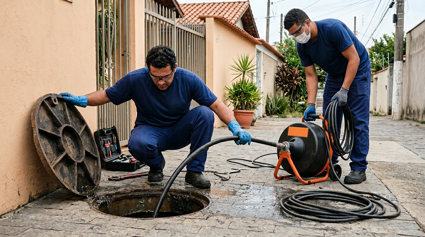 Desentupimento de esgoto perto de mim em São Luís-MA